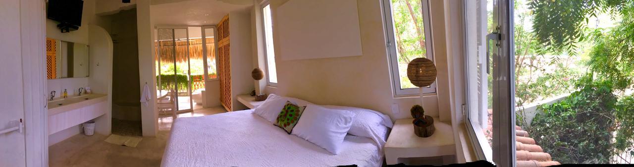 Villa Maria Bed And Breakfast Пуэрто-Эскондидо Экстерьер фото